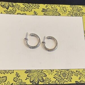 Brighton Floral Hoop Earrings